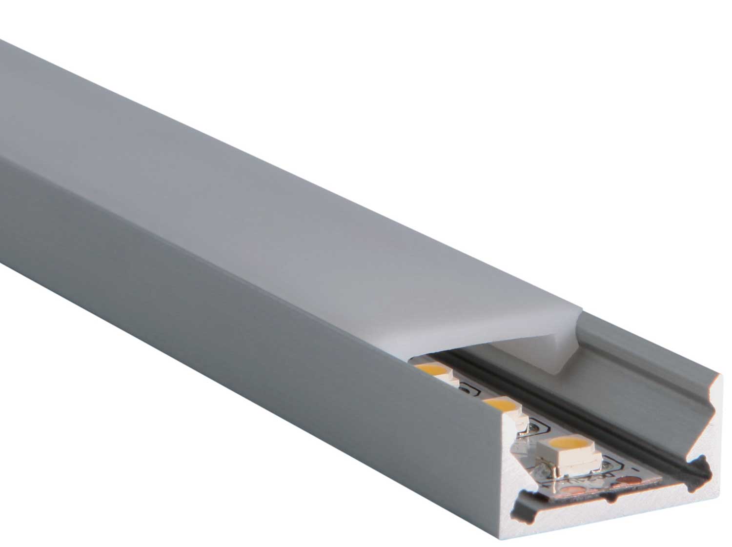 200 cm profil alu SLine Low UniBright